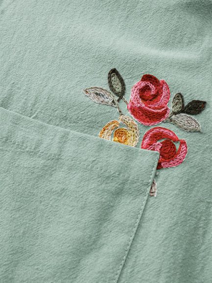 Irregular Embroidered Vintage Dresses - Power Day Sale