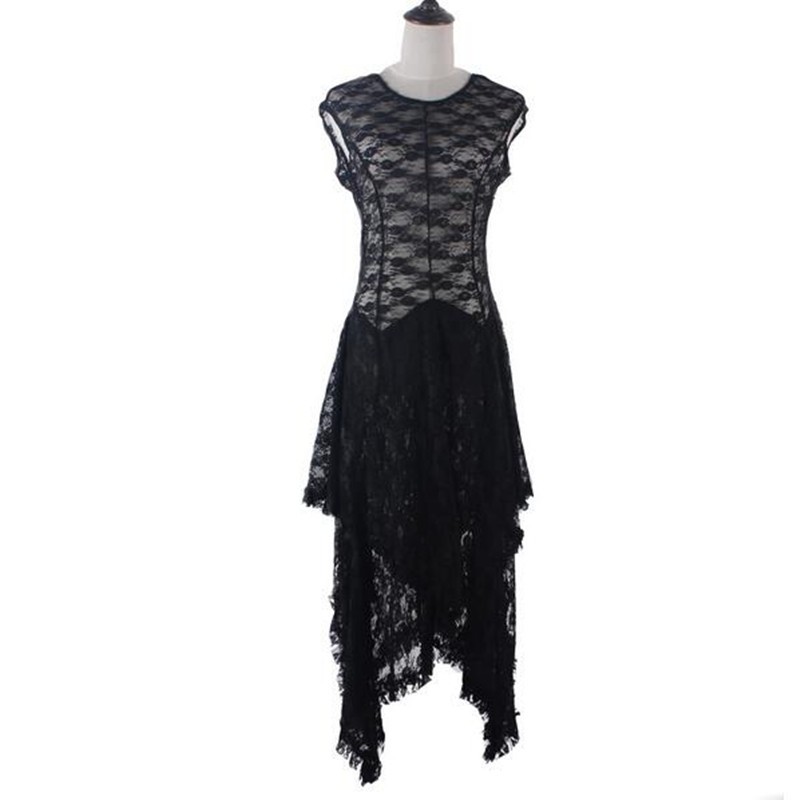 Layered Lace Maxi Dress for Women - TD Mercado