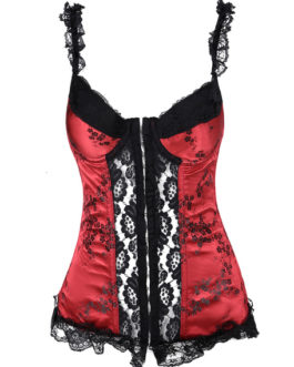 Lace Corsets And Panty Set