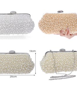 Sweet Beading Floral Evening Bag For Women