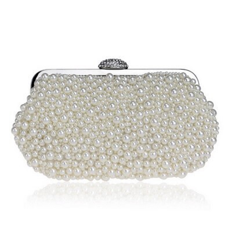 Sweet Beading Floral Evening Bag For Women - Power Day Sale