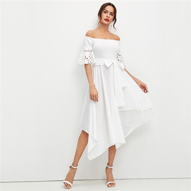 party midi dresses with sleeves