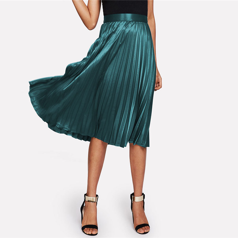Women Clothing Plain Party Skirt Casual Full Length Skirt - Power Day Sale