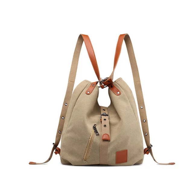 One Shoulder Vintage Canvas Fashion Large Capacity Oblique Straddle Bag