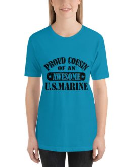 Proud cousin of US Marine Short Sleeve t-shirt