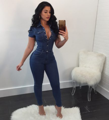 Short Sleeve Slim Jeans Fashion Daily Outfits Jumpsuit - Power Day Sale