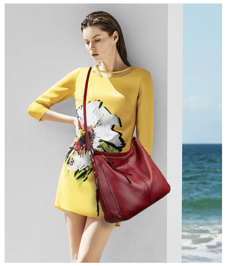 Vintage Fashion Large Capacity Pu Leather Hobo Bags