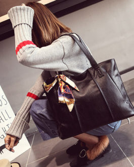Women Stylish Elegant PU Leather Shoulder Bags Handbag
