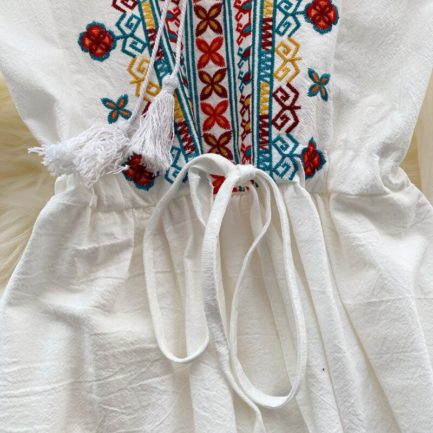 Elegant Ethnic Bohemian Clothes Beach Dress - Power Day Sale