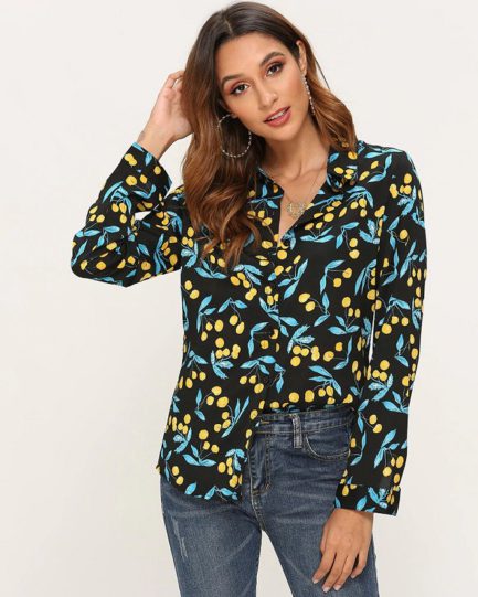 Long Sleeve Tunic Tops Casual Blouses - Power Day Sale