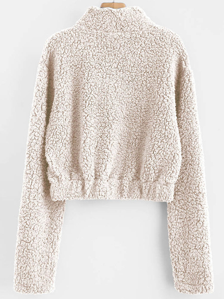 Teddy pullover half zip Clearance