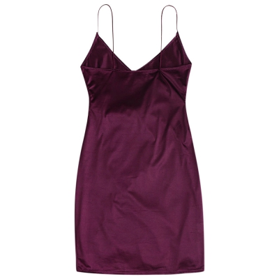 Cami Draped Crossover Slip Dress - Power Day Sale