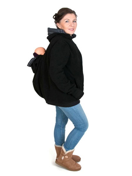 hoodie with baby pouch