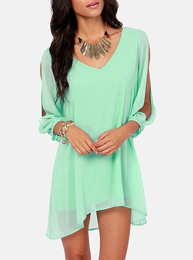 loose fitting mini dress