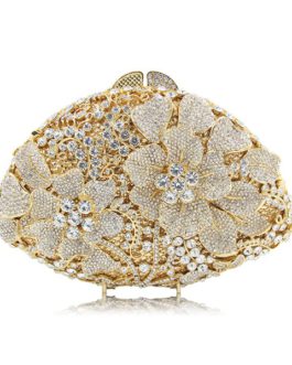 Evening Party Female Crystal Clutch