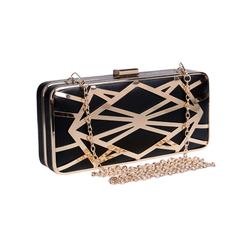 Geometric Shinning Party Clutch - Power Day Sale