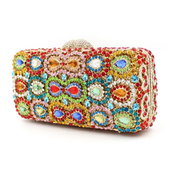 Hollow Out Crystal Clutch - Power Day Sale