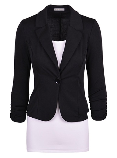 Office Wear Two Lapels Blazer