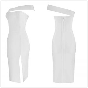 Sexy Fashion Bodycon Split Dress - Power Day Sale