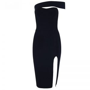 Sexy Fashion Bodycon Split Dress - Power Day Sale