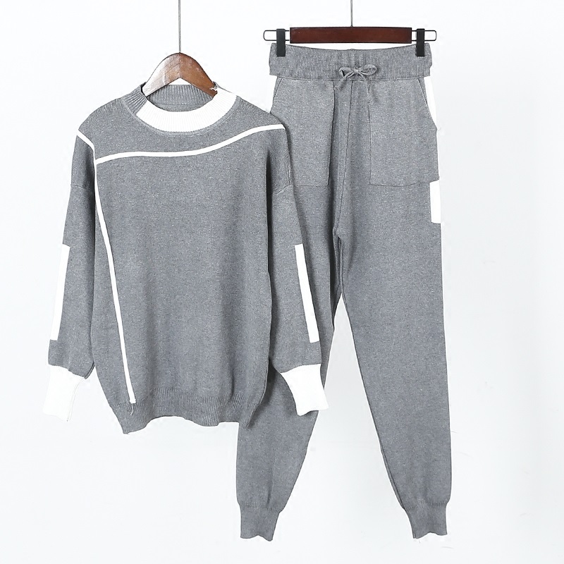 Striped Sporty Pants and Sweater - Power Day Sale