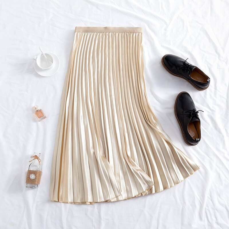 Elegant A-Line Casual Long Skirt - Power Day Sale