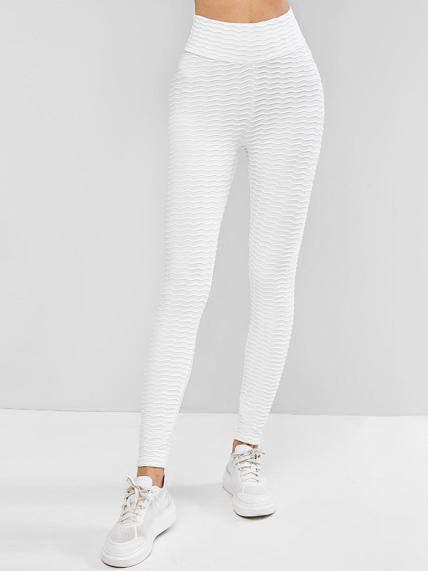 Textured Sports Leggings