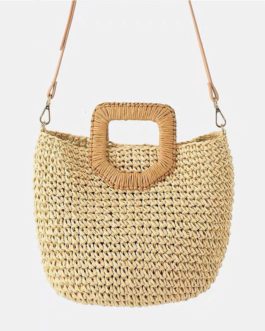 Fashion Big Tote Knitted Straw Beach Handbags