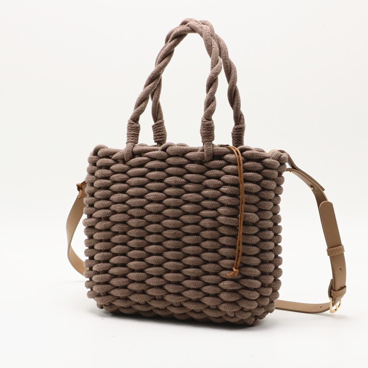 Rope Weaving Straw Fashion Crossbody Bag 7.1