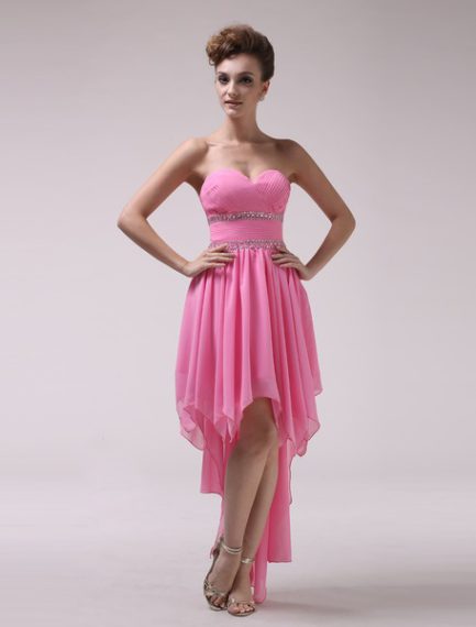 A-line Sweetheart Ruched Chiffon Bridesmaid Dress - Power Day Sale