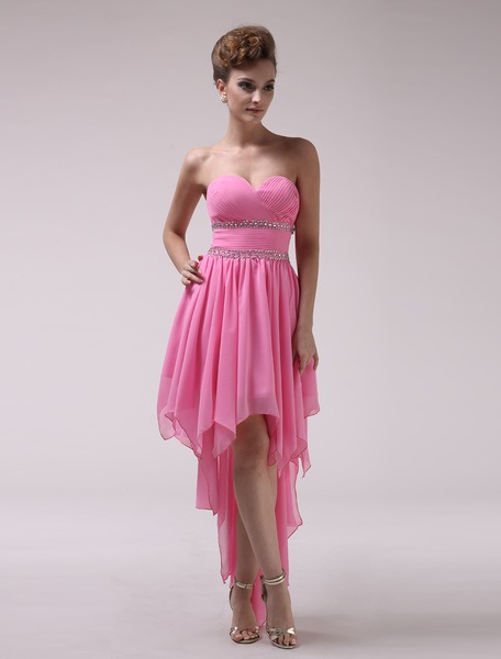 A-line Sweetheart Ruched Chiffon Bridesmaid Dress - Power Day Sale
