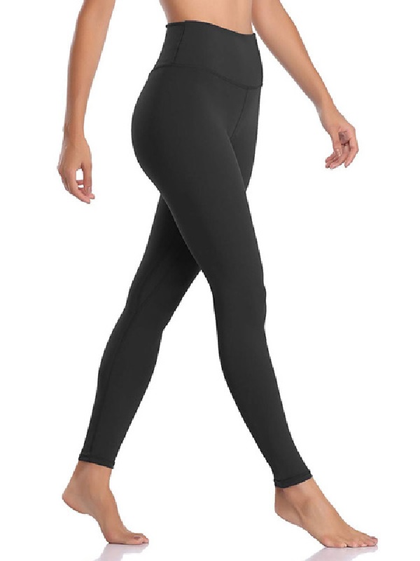 Casual Skinny Polyester Natural Waist Solid Color Trousers - Power Day Sale