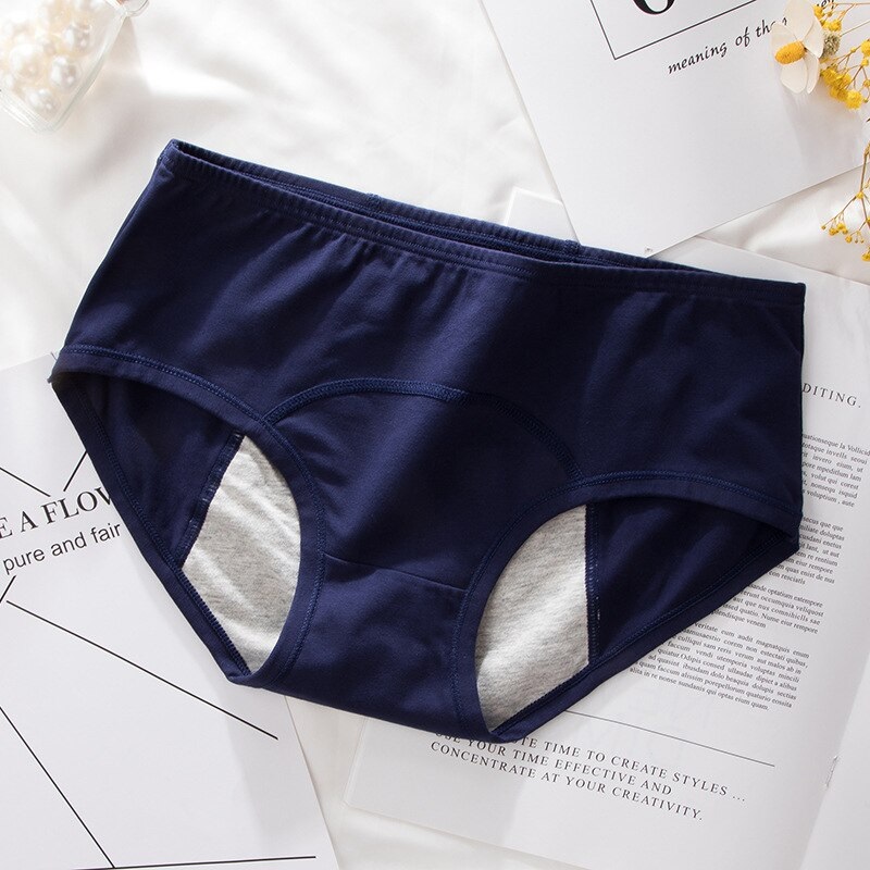 High Waist Physiological Cotton Panties - Power Day Sale