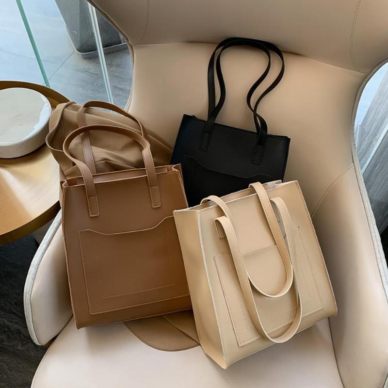 Leather Casual Handbags Retro Fashion PU Shoulder Bag