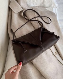 New Cloud Bag Fold Bag Leather Bag Single-shoulder Envelope Clutch Bag