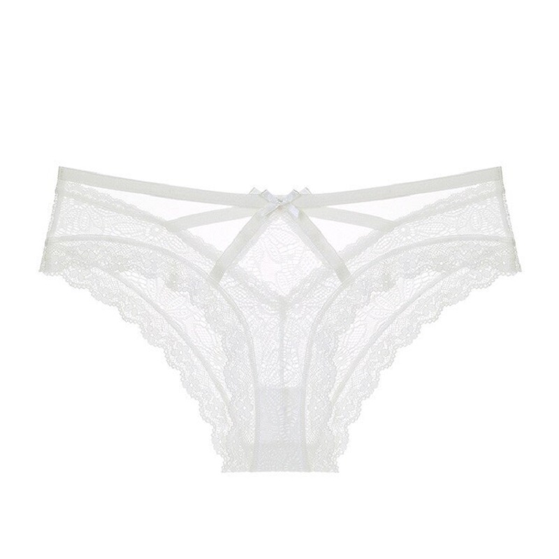 Sexy Transparent Low-waist Hollow Out Panties - Power Day Sale