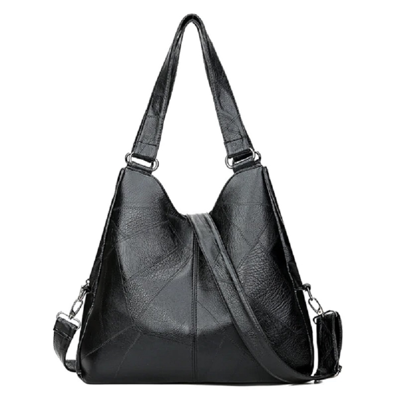 Vintage Leather Designer Large Capacity Tote Luxury Handbags - Power ...