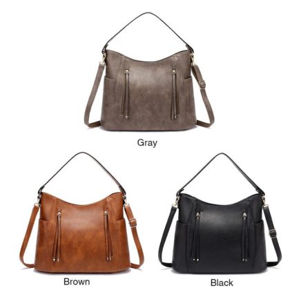 Vintage PU Leather Designer Luxury Shoulder Bags - Power Day Sale