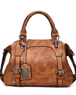 Doctor Handbag - Detachable Shoulder Strap Luggage Tag