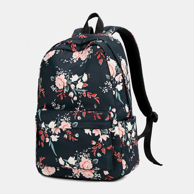 Floral Waterproof Casual Backpack School Bag - Power Day Sale