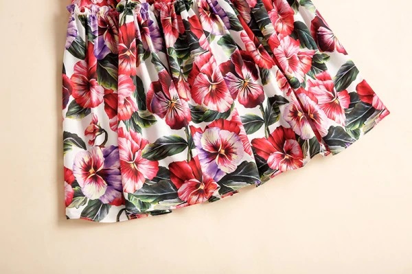 Off The Shoulder Elastic Waist Floral Print Elegant Mini Dress - Power ...
