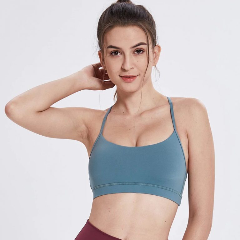 Anti-sweat Soft Nylon Running Gym Bras - Power Day Sale