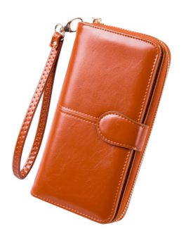 Card Holder Solid Clutch Carteira Long Wallet