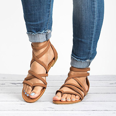 rubber double strap jesus style sandals imperial brand (womens size 11, men  size 9, black) - Walmart.com