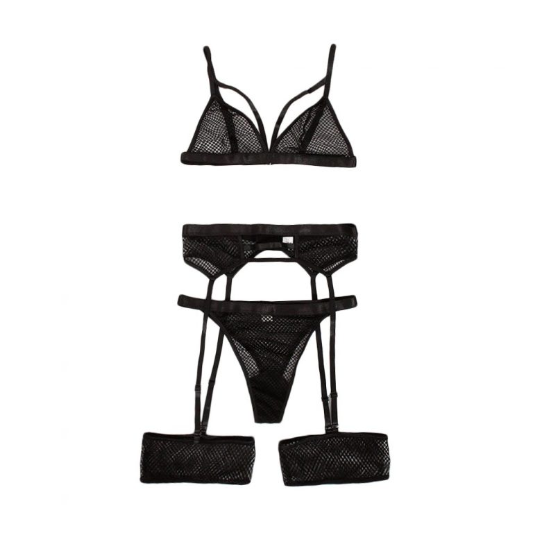 Lace 3 Pieces Lingerie Set - Power Day Sale