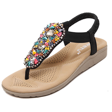 Sandals - Candy Gem Beaded - Power Day Sale