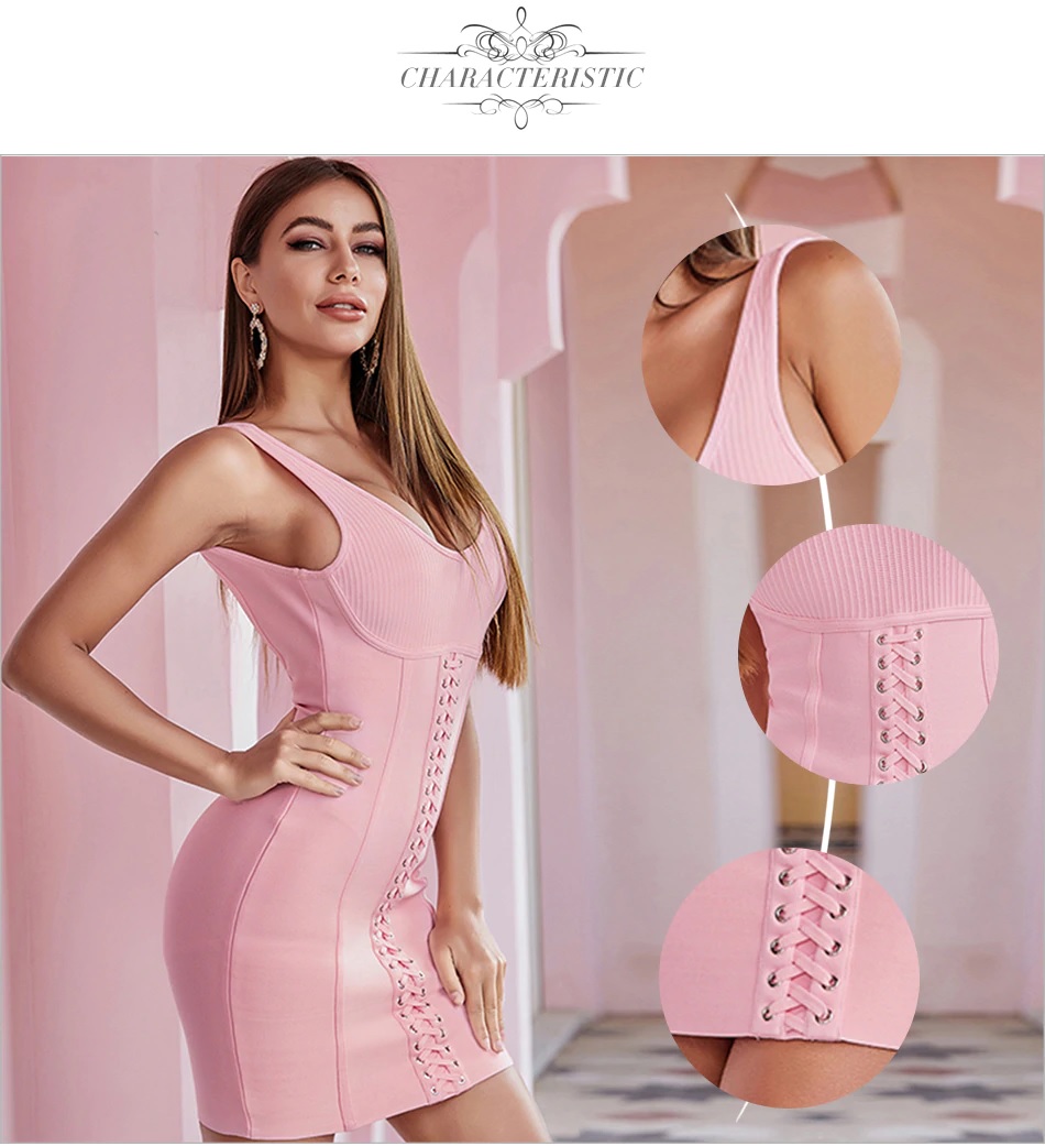 Sexy Sleeveless Tank Celebrity Runway Night Out Party Bodycon Dress 2