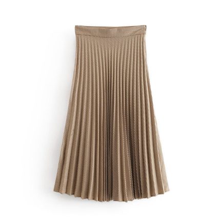 Vintage Elegant Streetwear Long Pleated Skirts - Power Day Sale