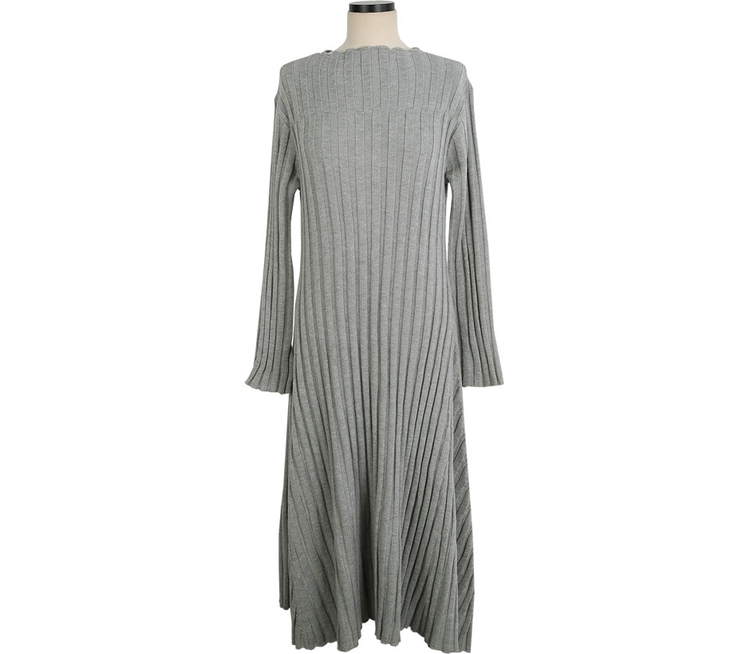 Korean Warm Knitting Elegant Vintage Long Dresses - Power Day Sale