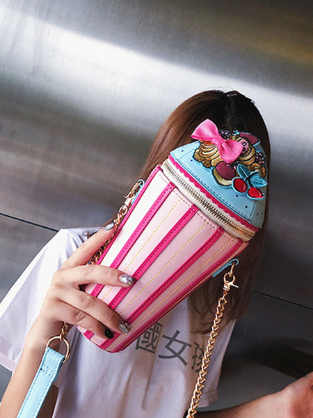 Sweet Lolita Handbag Ice Cream PU Leather Cross Body Bag - Power Day Sale